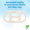 Picture of Dr. Brown’s® Milestones™ 100% Silicone Baby Bottle Handles, Narrow, Ecru, 1-Pack