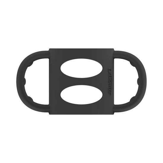 Picture of Dr. Brown’s® Milestones™ 100% Silicone Baby Bottle Handles, Narrow, Black, 1-Pack
