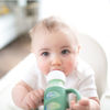 Picture of Dr. Brown's Milestones 100% Silicone Baby Bottle Handles, Narrow, Removable Easy-Grip Transitional Sippy Cup Handles, Green, 4m+, 1 Pack