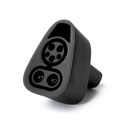 Picture of LENZ CCS1 to Tesla Adapter for Tesla Models 2021 and After [Not Compatible with Cybertruck], Charge speeds up to 250 kW at DC Level 3 Fast Charging Stations