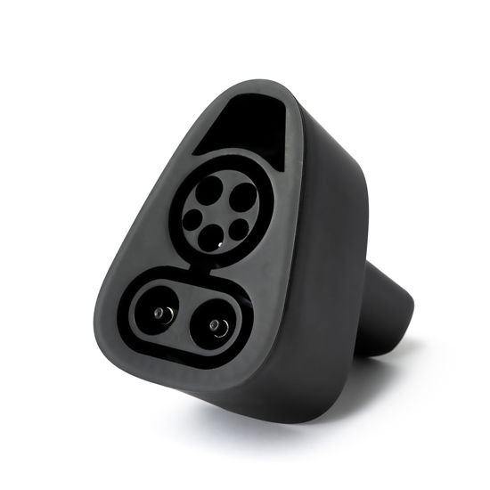 Picture of LENZ CCS1 to Tesla Adapter for Tesla Models 2021 and After [Not Compatible with Cybertruck], Charge speeds up to 250 kW at DC Level 3 Fast Charging Stations