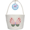 Picture of Easter Basket, Easter Baskets for Kids, Baby Easter Basket with Handle, Empty Bunny Egg Basket, Easter Baskets for Boys, Girls, Toddler, Babies, Infant Easter gifts basket Personalized