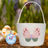 Picture of Easter Basket, Easter Baskets for Kids, Baby Easter Basket with Handle, Empty Bunny Egg Basket, Easter Baskets for Boys, Girls, Toddler, Babies, Infant Easter gifts basket Personalized