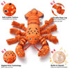 Picture of Sedioso Dog Toys, Dog Plush Toy for Large Breed, Cute Squeaky Dog Toys with Crinkle Paper, Dog Chew Toys for Puppy, Small, Middle, Big Dogs (Lobster)