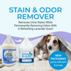 Picture of KINZUA ENVIRONMENTAL Urine B-Gone, Professional Enzyme Odor Eliminator & Pet Stain Remover, Human, Cat & Dog Urine Cleaner, Effective on Laundry, Carpets & More, Lavender Scent, 1 Gallon