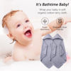 Picture of SWEET DOLPHIN Muslin Hooded Baby Bath Towels - 2 Pack 100% Cotton Towel for Babies, Infants, Toddlers - 32x32Inch - Highly Absorbent and Newborn Essential, Grey