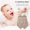 Picture of SWEET DOLPHIN Muslin Hooded Baby Bath Towels - 2 Pack 100% Cotton Towel for Babies, Infants, Toddlers - 32x32Inch - Highly Absorbent and Newborn Essential, Brown