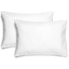 Picture of EXQ Home Toddler Pillowcases 13x18 Travel Pillow Case Set of 2, Small Pillow Case Fits Baby Pillow Sized 12x16, 13x18, Kids Pillowcases 2 Pack Machine Washable with Envelope Closure(White)