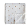 Picture of mushie Muslin Baby Swaddle Blanket | 100% Organic Cotton (Sparrow)