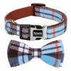 Picture of Faleela Soft &Comfy Bowtie Dog Collar,Detachable and Adjustable Bow Tie Collar,for Small Medium Large Pet (S, Blue)