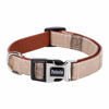 Picture of Faleela Soft &Comfy Bowtie Dog Collar,Detachable and Adjustable Bow Tie Collar,for Small Medium Large Pet (L, Brown)