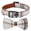 Picture of Faleela Soft &Comfy Bowtie Dog Collar,Detachable and Adjustable Bow Tie Collar,for Small Medium Large Pet (M, Beige)