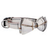 Picture of Faleela Soft &Comfy Bowtie Dog Collar,Detachable and Adjustable Bow Tie Collar,for Small Medium Large Pet (M, Beige)