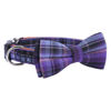 Picture of Faleela Soft &Comfy Bowtie Dog Collar,Detachable and Adjustable Bow Tie Collar,for Small Medium Large Pet (Purple, Small (Pack of 1))
