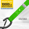 Picture of AUGO Heavy Duty Soft Loops -Pack of 6-1.5” x 17” Tie Down Anchor Straps for Use w/Ratchet Strap Hooks - 3000Lb Load Capacity & 10,000Lb Break Strength - Great for Motorcycle, Bike, Roof Rack, Etc.