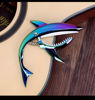 Picture of Guitar Capo Shark Guitar Capo Acoustic Capo Electric Guitars Capo Premium Zinc Alloy Guitar Accessories Ukulele Mandolin Banjo Bass (Colorful)