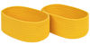 Picture of CubesLand Cube Shelf Closet Storage Baskets Bins Set 2,Woven Basket for Organizing/Storage,Long-lasting &Skin-friendly Toy Storage Basket Bin,Stylish Room Decor Basket,Yellow Cotton Rope Basket