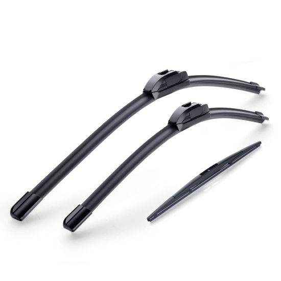 Picture of 3 Wipers 26"/17"/14" Replacement For Honda CRV 2011 2010 2009 2008 2007(Set of 3), 26 Inch+17 Inch Windshield Wiper Blades with 14 Inch Rear Wiper Blade-Original Factory Quality