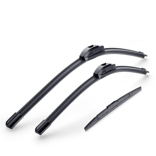 Picture of 3 Wipers 26"/16"/13" Replacement For Honda CRV 2016 2015 2014 2013 2012(Set of 3), 26 Inch+16 Inch Windshield Wiper Blades with 13 Inch Rear Wiper Blade-Original Factory Quality