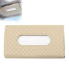 Picture of BIPROS Car Tissue Holder -Tissue Holder in Car with High-End Lotion Tissues,Car Napkin Holder,Napkin Holder for Car,Car Visor Tissue Dispenser,Leather Backseat Tissue Holder - Sun Visor Accessory.