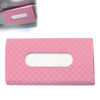 Picture of BIPROS Car Tissue Holder - Tissue Holder in Car with High-End Lotion Tissues,Car Napkin Holder,Napkin Holder for Car,Car Visor Tissue Dispenser,Leather Backseat Tissue Holder - Sun Visor Accessory.