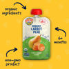 Picture of Earth's Best Fruit + Veggie Puree Organic Carrot Pear 3.5oz Pouch (Pack of 12)