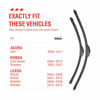 Picture of OEM Quality Performance Premium windshield wiper blades 26 and 22,All-Season Auto Replacement Windshield Wiper Blades,Fit Honda Odyssey 2020-2005,Venza 14-09,Lexus RX350 RX450h 15-04 Csx 11-06+More