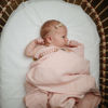 Picture of mushie Muslin Baby Swaddle Blanket | 100% Organic Cotton (Rose Vanilla)
