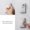 Picture of Wall Switch Guard, Child Proof Light Switch Cover Guard | Toggle Style | Light Switch Protection | Keep Toggle Switch in On or Off Position | 4 Pack, White