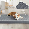 Picture of WNPETHOME Orthopedic Dog Beds for Large Dogs, Extra Large Waterproof Dog Bed with Removable Washable Cover & Anti-Slip Bottom, Egg Crate Foam Pet Bed Mat, Multi-Needle Quilting XL Dog Crate Bed