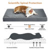 Picture of WNPETHOME Orthopedic Dog Beds for Large Dogs, Extra Large Waterproof Dog Bed with Removable Washable Cover & Anti-Slip Bottom, Egg Crate Foam Pet Bed Mat, Multi-Needle Quilting XL Dog Crate Bed