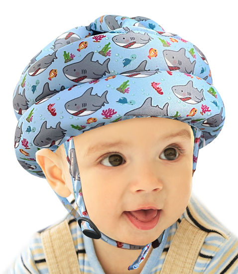 Picture of Baby Helmet for Crawling Walking Baby Head Protector - Head Protection for Infant Baby No Bumps and Soft Cushion Safety Headguard I Toddler Inflatable Helmets 1-2 Years Old, 6-12 Months