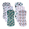 Picture of Gelisite 6 Pack Cotton Baby Burp Cloths Extra Absorbent Soft for Baby Boys and Girls