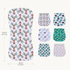 Picture of Gelisite 6 Pack Cotton Baby Burp Cloths Extra Absorbent Soft for Baby Boys and Girls