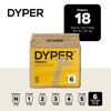 Picture of DYPER Baby Diapers Size 6 | Honest Ingredients | Cloth Alternative | Day & Overnight | Made with Plant-Based* Materials | Hypoallergenic