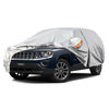 Picture of Kayme 6 Layers SUV Car Cover Custom Fit for Jeep Compass（2006-2025） Waterproof All Weather for Automobiles, Outdoor Full Cover Rain Sun UV Protection.Silver
