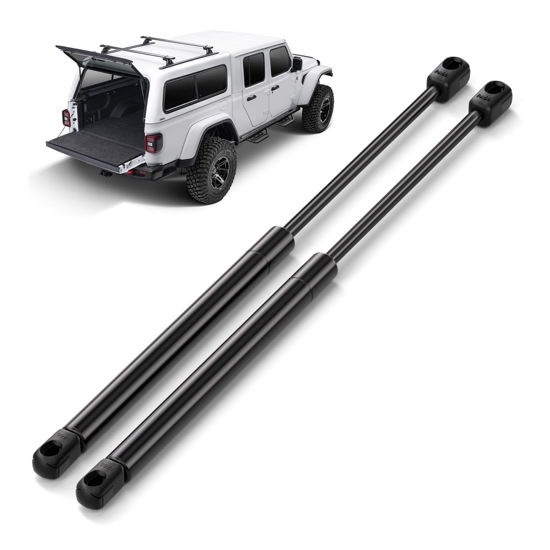 Picture of ARANA Rear Window Struts for Jeep Wrangler 2007-2010, SG214054 Rear Glass Window Shocks Lift Supports Fit Jeep Wrangler 2007-2010, 2006 Jeep Wrangler 65th Anniversary, 2 Pcs