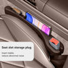 Picture of SSNNUU 2PCS Car Seat Gap Filler Organizer with Phone Holder,[Upgrade Version] Car Seat Gap Organizer for Prevent Falling,Essential Car Accessories Car Side Seat Gap Filler (Brown)