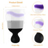 Picture of Car Interior Cleaning Brush Car Duster Interior with Ultra Soft Bristles Auto Detailing Brushes Dusting Car Accessories for Dashboard, AC Vents, Leather, Scratch-Free (2Pack_Purple)