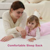 Picture of Mosebears Sleep Sack Baby Winter Wearable Blanket with 2-Way Zipper,2.5 TOG Cotton Sleep Sack Unisex (Blush, 6-12 Months)