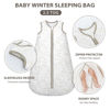 Picture of Mosebears Sleep Sack Baby Winter Wearable Blanket with 2-Way Zipper,2.5 TOG Cotton Sleep Sack Unisex (Rabbit Cat, 18-24 Months)