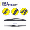 Picture of 5 PLUS Rear Wiper Blade 10 inch (10-B), Replacement For HONDA HR-V 2022-2016 CRV 2024-2023 /Infiniti QX56 QX80 2022-2011 /Leaf 2017-2011 Back Windshield Wiper Blade