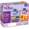 Picture of Plum Organics Stage 2 Organic Baby Food - Fruit and Veggie Variety Pack - 4 oz Pouch (Pack of 8) - Organic Fruit and Vegetable Baby Food Pouch
