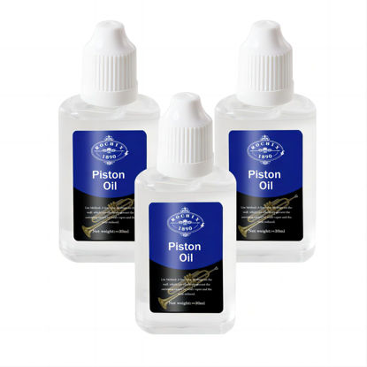 Picture of 3 pcs Valve Oil Regular Synthetic Piston Valve Oil for Trumpet,Horn,Brass Instruments,1.02 fl.oz/30ml/pcs