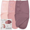 Picture of Baby Swaddle Blanket with Zipper, Newborn Swaddle Sack, Baby Swaddles Sleep Sack 3-6 Months, Baby Swaddle Wrap with Easy Change Zipper for Baby Girl
