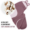 Picture of Baby Swaddle Blanket with Zipper, Newborn Swaddle Sack, Baby Swaddles Sleep Sack 3-6 Months, Baby Swaddle Wrap with Easy Change Zipper for Baby Girl