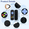 Picture of Teething Relief Teethers Toys for Babies 3-6 12 Months Gifts, Silicone Remote Control Baby Teether Bath Toys for 3 6 9 Months Newborn Infant Boy Girl Autism, Food Grade Silicone Sensory Toys, Black