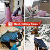 Picture of KYEESE 2Pack Dog Sweater Turtleneck Dog Clothes Warm Dog Coats Stretchy Large Dog Sweater Soft Dog Sweaters for Medium Dogs Male Pullover Dog Sweatshirt