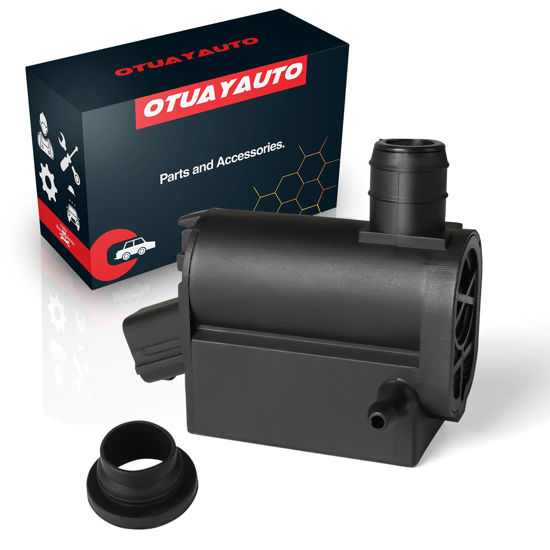 Picture of OTUAYAUTO Windshield Washer Pump with Grommet For Hyundai Accent | Elantra | Santa Fe, Kia Borrego | Forte | Forte 5 | Sorento | Soul 98510-1W000