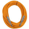 Picture of Seismic Audio - SASTSX-25 (6 Pack) - 25 Foot TS 1/4" Guitar, Instrument, or Patch Cables Orange